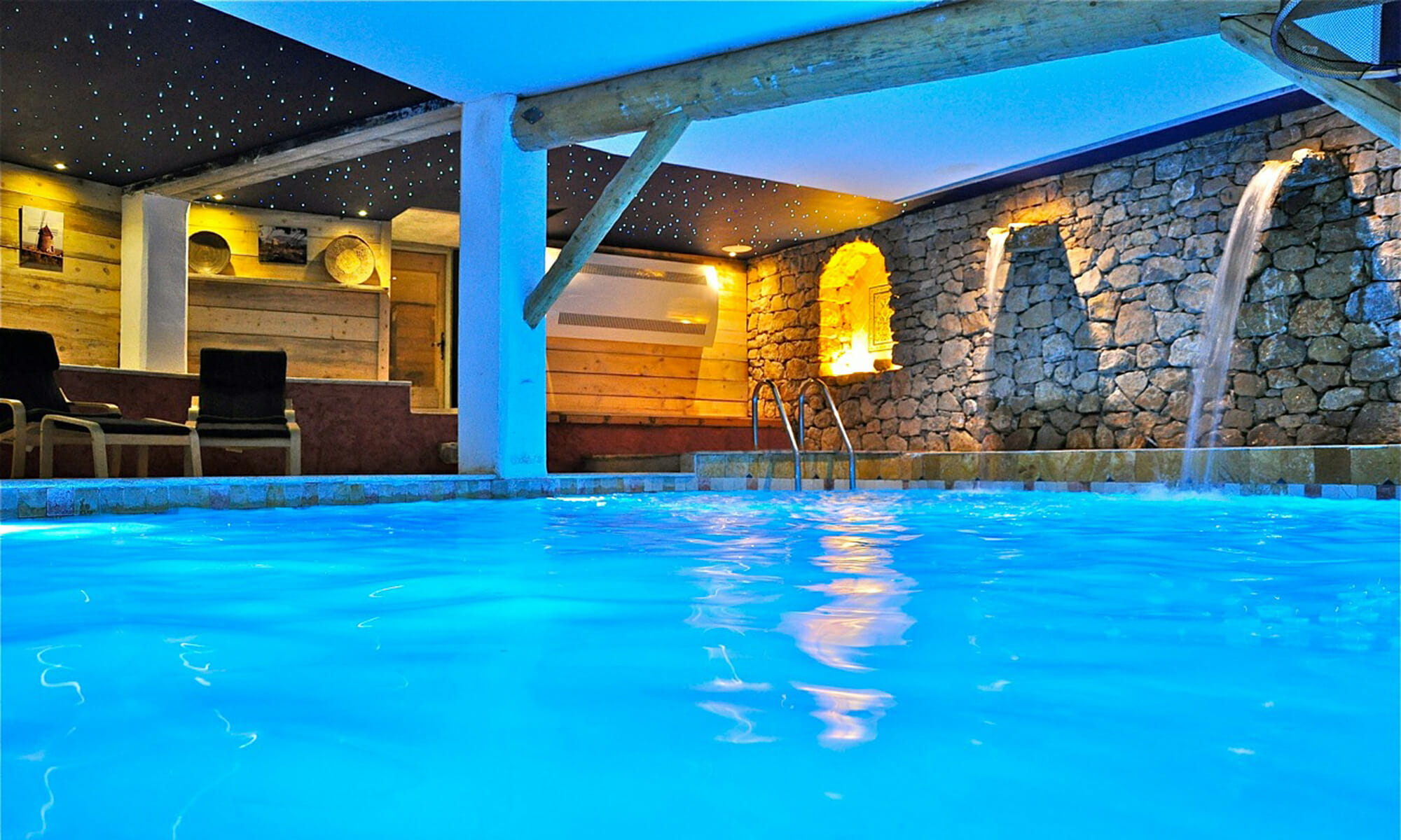 Indoor Swimming Pool Spa And Fitness Mas La Jaina
